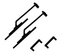 RCULWPLP Pièce Accessoires RC Voiture Camion Accessoire Métal Amélioration DIY Remplacement Robuste pour Modélisme Passion Jeux Télécommandés, Poignée de Porte d'essuie-Glace