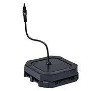 RCULWPLP Présentoir pour Figurines Articulées, Support de Table, Support de Présentation pour Figurines D'anime, Socle Articulé, Bras Flexible et Base Stab, Noir
