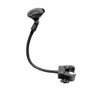 RCULWPLP Support de à Pince, Support de à Col de Cygne, Pied de Micro à Col de Cygne pour et La Parole, Guidon de Vélo, S'adapte à 28 à 40