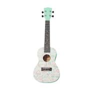 RCULWPLP Ukulélé Enfant Instrument Musique Bois Quatre Cordes Compact Surface Fine Son Net Transport Facile Confort de Prise Convient Loisirs Créatifs, Vert