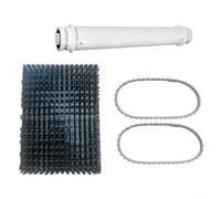 RCX26003 Kit de tube de roue avec brosse et courroie d'entraînement pour Hayward pour TigerShark RC9740 RC9956CC Pièces de nettoyage de piscine