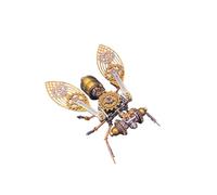 RCXTechPro Casse-tête mécanique 3D en métal pour adultes - 165 pièces à monter soi-même en métal steampunk insecte modèle stimulant casse-tête 3D casse-tête kits d'art et d'artisanat cadeaux