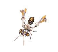 RCXTechPro Casse-tête mécanique en métal 3D pour adultes - 181 pièces à monter soi-même en métal steampunk insectes, casse-tête stimulant 3D - Kits d'artisanat cadeaux