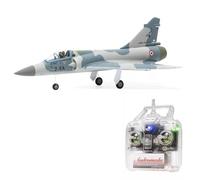 RCXTechPro MinimumRC Phantom 2000 30mm EDF Avion RC Jet 4CH à hélice fixe avec moteur brushless pour avion de combat avec stabilisation gyro pour passionnés - Manette gauche/3 piles