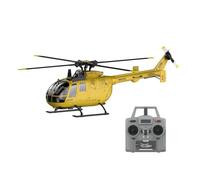 RCXTechPro RC-ERA C180 Hélicoptère RC pour adultes, 1:25 RTF 6CH 2,4 GHz Hélicoptère télécommandé avec maintien de l'altitude et moteur sans balais de positionnement du flux optique, modes