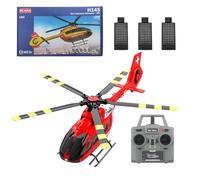 RCXTechPro RC ERA C190 H145 Hélicoptère RC à l'échelle 1/30 2,4 G 6 CH 6G Avion militaire à rotor unique avec gyroscope 6 axes, maintien d'altitude et flux optique pour adultes et débutants - 3