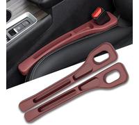 RCZHAK 2 Pièces Remplissage D'Espace de Siège de Voiture pour Opel Adam/Combo Life/Cargo/Vivaro/Movano/Zafira, Anti-Chute Rembourrage de Couture Latérale Organiseur de Accessoires,D Red