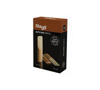 Stagg RD-AS 2,5 - Boîte de 10 anches pour saxophone alto, épaisseur 2,5 mm