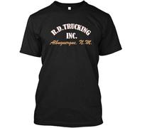 RD Trucking Convoy Kris Kristofferson - Custom Men's Black T-Shirt Tee Manches Courtes(3X-Large)