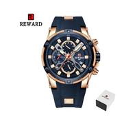 (RD83016M-B) REWARD Nouvelles montres à quartz pour hommes Marque de luxe Grand cadran Montre-bracelet