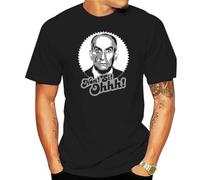 RDBGHAUK Louis de Funes T Shirt Vintage Graphic Retro 90s Cotton T-Shirt Men Black 3XL