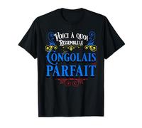 RDC Congo Kinshasa Fierté de l'Afrique T-Shirt
