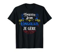 RDC Congo Kinshasa Fierté de l'Afrique T-Shirt
