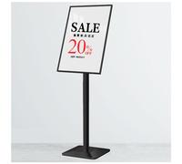 RDCBAU Support d'affiche au Sol, Support d'affichage sur Pied pour extérieur et intérieur, Support d'affiche sur Pied réglable pour école, église, Salon d'affaires, Affichage publicitaire pour supe