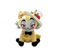 RDCIRP Peluche de l'hôtel Hazbin, adorables Animaux en Peluche, poupées Anges Miaou, Jouets, Personnages Miaou, Anime, Peluches, Oreiller, poupée for Enfants et Adultes(Jaune)