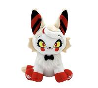 RDCIRP Peluche de l'hôtel Hazbin, adorables Animaux en Peluche, poupées Anges Miaou, Jouets, Personnages Miaou, Anime, Peluches, Oreiller, poupée for Enfants et Adultes(Blanc)