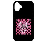 RDCS Echo Tech Technicienne en échocardiographie Fille Maman Coquette Coque pour iPhone 16 Plus