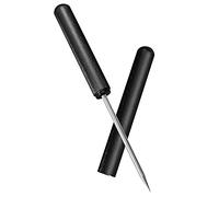 Rddconkit Pics à glace de 22,9 cm en alliage d'aluminium avec couvercle de sécurité pour cuisine, bar, barman, pique-nique, camping et restaurant (Noir)