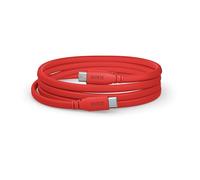 RØDE Câble Plat SC17 USB-C vers USB-C (1,5 m, Rouge)