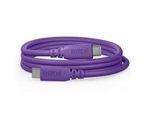 RØDE Câble RØDE SC27 USB-C SuperSpeed vers USB-C pour transfert de données rapide jusqu'à 5 Gbps et alimentation de 60 W (2 m, violet)