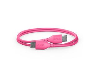 RØDE Câble SC22 USB-C vers USB-C (30 cm, Rose)