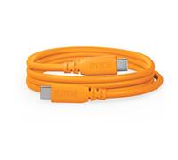 RØDE Câble SC27 USB-C SuperSpeed vers USB-C pour transfert de données rapide jusqu'à 5 Gbps et alimentation de 60 W (2 m, orange)