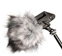 RØDE DeadKitten Protection anti-vent en fourrure synthétique pour microphones stéréo, gris clair