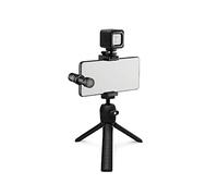 RØDE Le kit Vlogger de RØDE est un kit complet de réalisation audiovisuelle mobile avec microphone de haute qualité, trépied, lumière LED et accessoires (édition USB-C pour smartphones avec USB-C)