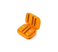 RØDE Micro sans Fil Microphone sans Fil Compact, Deux micros avec étui de Charge pour la création de Contenu sur Smartphone - USB-C, Orange