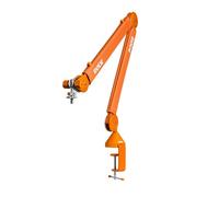 RØDE Microphones bras de studio professionnel premium PSA1+ (Orange) | Amortissement par ressort et gestion intégrée des câbles.