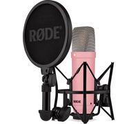 RØDE NT1 Signature Series, Micro de Microphone à Condensateur de Grande Membrane avec Support Anti-Vibration, Filtre Anti-Pop et Câble XLR pour la Production Musicale, l'Enregistrement de Chants, la R