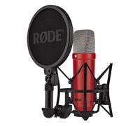 RØDE Microphone à condensateur NT1 Série Signature – Accessoires, streaming et podcasts Rouge