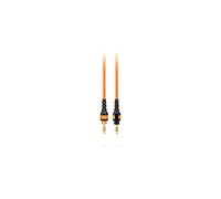 RØDE NTH-Cable pour casque NTH-100, 2,4m / 8ft de long, câble audio haute qualité mâle à mâle 3,5mm avec adaptateur ¼-inch inclus (Orange)