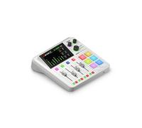 RØDE Console de mixage RØDECaster Duo – Solution audio compacte 7 canaux USB Bluetooth Blanc