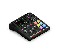 RØDE RØDECaster Duo Console Production Audio Tout-en-Un, Bluetooth et USB-C, pour podcast, streaming, production musicale et création de contenu (Noir)