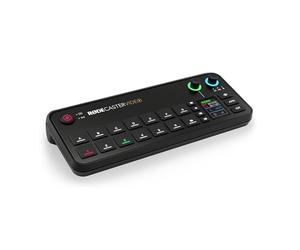 RØDE RØDECaster Video, mélangeur vidéo professionnel et interface audio, multi-caméras, 6 entrées vidéo (HDMI et USB), 1080p60, scènes multi-sources