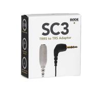 RØDE SC3 - Adaptateur microphone - mini-prise mâle à mini-prise femelle à 4 broches - blindé