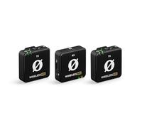 Rode Microphone sans fil Wireless ME Dual — Compact, GainAssist, 100 m — Noir