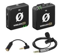 RØDE Wireless ME Système de microphone sans fil + Smartlav+ Microphone + adaptateur Keepdrum ADP03 TRS