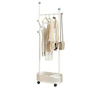 RDEADPNA Porte-Manteau sur Pied，Portant à Vêtements，Structure Métallique，Portemanteau décoratif et Pratique，Portemanteau sur Pieds， pour Salon Balcon Chambre Bureau(White,23.6 * 12.5 * 68.8in)