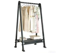 RDEADPNA Portemanteau，Armoire Penderie Ouverte，Porte-Manteau sur Pied de Style Minimaliste ，Portemanteau en métal，pour Sacs, Écharpes, Manteaux, Chapeaux(31.4 * 23.2 * 59.8in)