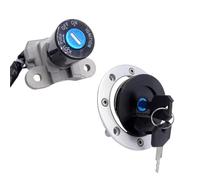 RDEQKIVZ Contacteur d'Allumage Compatible avec Suzuki pour TU125 1999 pour SV650 1999-2002 pour TU250 1997-1999 Bouchon De Réservoir De Moto Et Verrouillage De L'interrupteur D'allumage