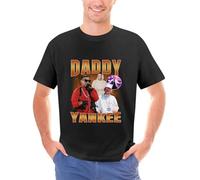 RDESEDRTRE Daddy-Yankee-Rap-Shirt Black S