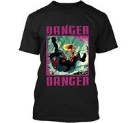 RDESEDRTRE Danger Danger Screw It! American Glam Metal Band Music Mens T-Shirt Black L