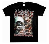 RDESEDRTRE Deicide Overtures of Blasphemy Death Metal T Shirt Black M
