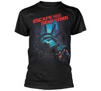 RDESEDRTRE Escape from New York Movie Poster Mens Graphic T-Shirt Black M