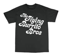 RDESEDRTRE Eseke The Flying Burrito Brothers T-Shirt Black 3XL