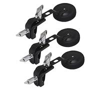 RDEXP Amortisseur de tambour de 14 pouces coussinet en feutre pour pièces de caisse claire, lot de 4