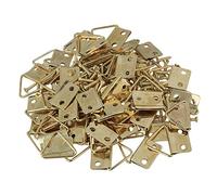 Rdexp Or 24 x 18 mm Triangle Bague Crochets pour cadre photo tentures Lot de 50