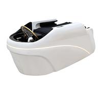 RDHMJSJAZ Head Spa Bed, U-Shaped Hydromassage Shampoo Backwash with Full Body Massage, Spa Resort Hair Salon Equipment